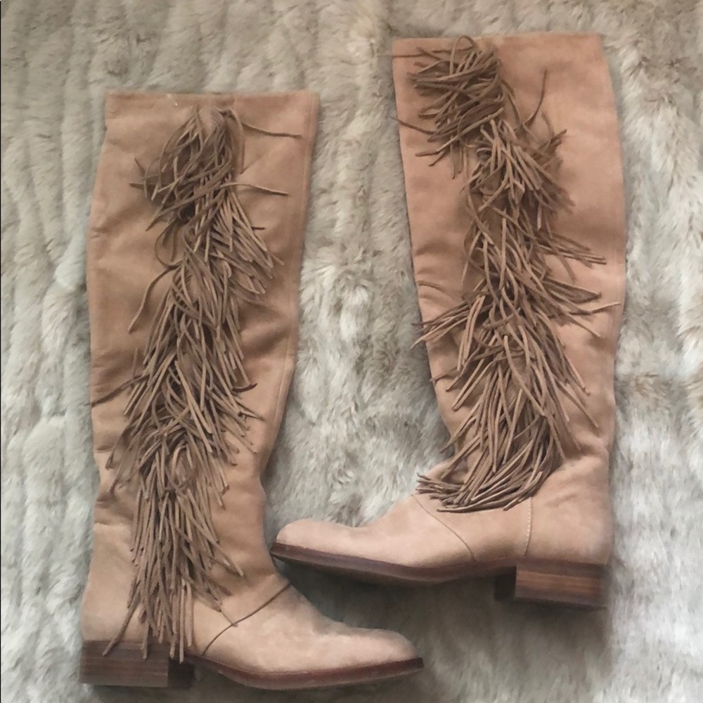 Sam Edelman Josephine Fringe  Boots